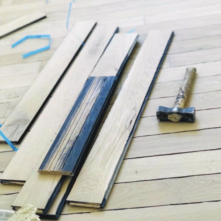 Las tarimas macizas son uno de los productos de parquet que ofrece Studio Parquet.